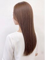 メラク バイ コア(Merak by CoRe.gn) ブリーチなしカラー×髪質改善縮毛矯正で叶う艶ストレート