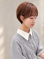 バジルプープラ(basil pupula)&nbsp;柔らかブラウンのコンパクトショートボブ