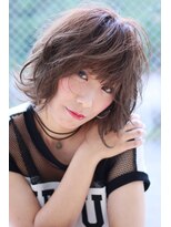 ケンジ 平塚 アネッタ(KENJE annetta)&nbsp;大人外国人風無造作BOB★イルミナカラー