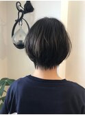 ナチュラルショートボブ