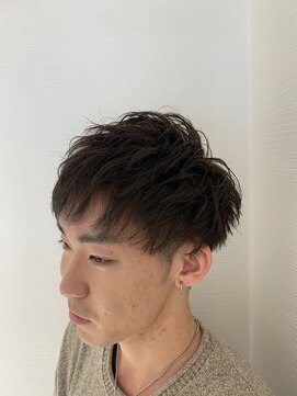 ポロン(polon) ☆メンズツーブロックマッシュレイヤースタイル☆