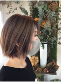 軽やかなボブ
