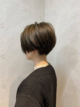 サロンナンバーハチジュウナナ(salon No.87) guestsnap 刈りショート×モスグレージュ