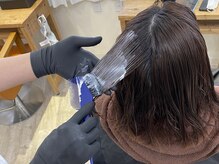 薬剤、トリートメント塗布