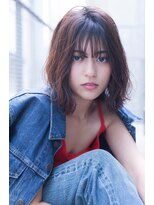 オースティン 錦糸町(AUSTIN)&nbsp;AUSTIN☆大人かわいい前髪セシルカットココアブラウンネオウルフ