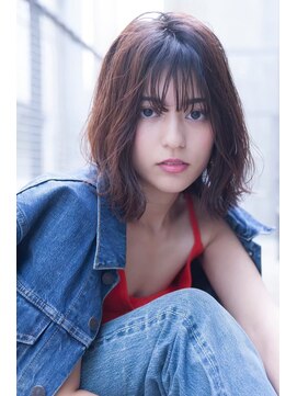 オースティン 錦糸町(AUSTIN) AUSTIN☆大人かわいい前髪セシルカットココアブラウンネオウルフ