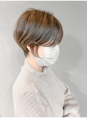 襟足スッキリショート