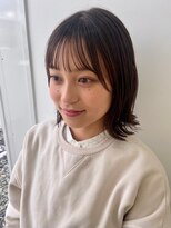 イタクラ 赤道店 (ITAKURA) シースルーバングが可愛い外ハネボブ♪