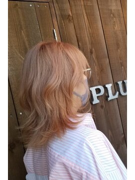 プラスティック プラスヘアーサロン(PLUSTIC +hair salon) 透明感Wカラー