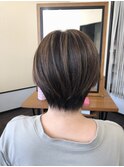 **ハンサムショートナチュラルハイライト**
