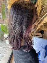 リミックスヴィラ(remix Villa)&nbsp;隠せる！インナーカラーピンクパープル