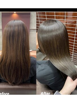 ルスリー 登米店(Lsurii) 髪質改善カラー