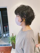 マージュ ギンザ(marju GINZA)&nbsp;ミディアムマッシュウルフパーマ