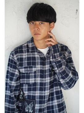 ロミーオム 本厚木(ROMMY. Homme) ナチュラルマッシュスタイル