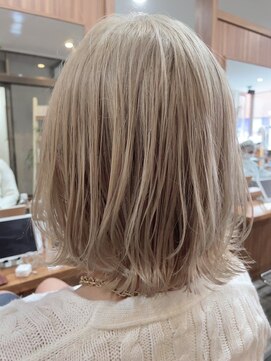 ビーチ ヘア メイク 綱島店(BEACH hair make) ハイトーン☆ミルクティー