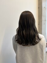 アチーブ ヘア デザイン(achieve hair design)&nbsp;大人可愛いなみなみウェーブロング ツヤ髪黒髪暗髪