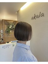 アカラ ヘアー akala hair ショートボブ