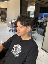 アイズ 海老名(AIZU) ショートアップバングジェットモヒカンフェードカットスウィング