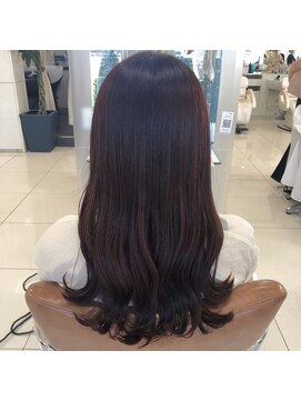 フォルテ 中田店 ブリーチなしピンクカラー