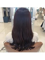 フォルテ 中田店 ブリーチなしピンクカラー