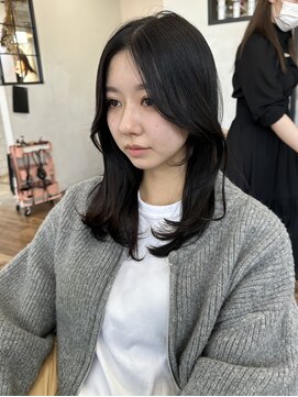 アリスバイアフロート 自由が丘(ALICe by AFLOAT) 顔まわりカット¥ワンカール