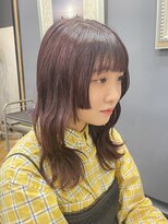 アルター(aL ter) 【姫カット×レッドカラー】シアーカラー/姫カット/鎌取