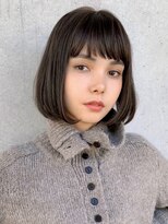 アンドレイ 表参道(andrey)&nbsp;デザインカラー/レイヤーカット/ウェットヘア/オリーブベージュ