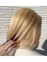 アリティ(ALITY)&nbsp;ボブヘアーが可愛い◎ブロンドカラー♪