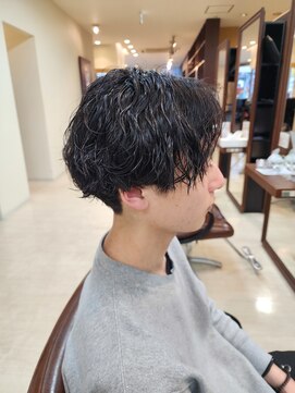ブレス 布施店(brace) men's/センターパート/メンズパーマ/メンズカット/布施駅