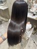 【触りたくなる潤い艶髪】似合わせカット+縮毛矯正+ 3stepTR ￥15980
