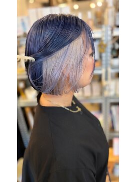 スロウ(Slow) ホワイト×ネイビー