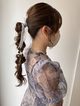 リリアン(rilliant U’s brilliant) ヘアアレンジ