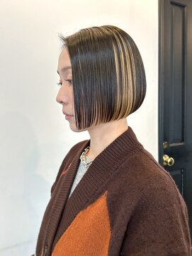 ボンド 三軒茶屋(Bond) コンパクトボブ×アンブレラカラー