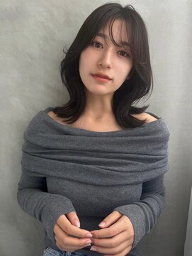 ソヨン 栄店(SOYON) フェミニンロング/似合わせカット/メルティカラー/2wayバング1