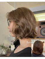 アンプラグド(unplugged)&nbsp;ブリーチ無しダブルカラー