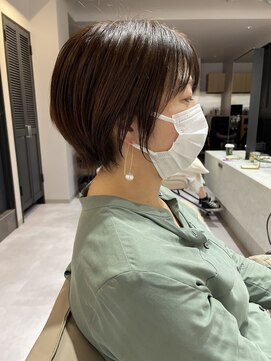 ハッチ(HACCH) 前髪あり大人ショートボブ20代30代40代 HACCH