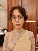 ビュートリアム265(BEAUTRIUM 265) #カーリーショート・イルミナカラー暖色・くせ毛カット・銀座
