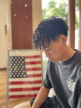 ミュウ(MIU) ピンで作るツイストパーマ