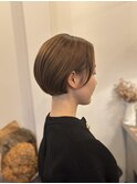 シンプルボブ/大人ショート/ミニボブ
