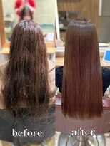 ハウス(HAUS.)&nbsp;【横浜】で叶う★艶髪ストレート 横浜縮毛矯正/横浜髪質改善