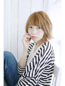 ラピス 銀座 blue店(Lapis) 《30代～大人透明感》白髪ぼかしハイライト＋艶カラー[銀座]