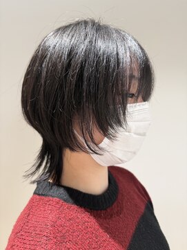 モリオフロムロンドン 大宮店(morio from London) ヘアドネーション×ウルフカット 「村田」