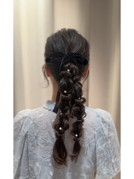 ロージーバイフーガヘアー 元住吉店(Rosy by FUGAhair) 編みおろし/ツイン編みおろし