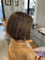 グランジ 北山田店(GLUNGE) 白髪ぼかしハイライトカラー