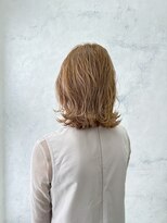 ヘアリラクゼーション クインズベリー(Hair Relaxation Queen's Berry)&nbsp;デザインカラーハイトーン外ハネボブ10.9