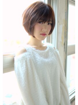 ミュージアム(MUSEUM) ■MUSEUM■ピンクベージュの柔らかショート★