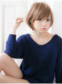 ひし形ショートボブ★