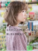 くせ毛風ウェーブパーマオンブレオリーブカラー大宮20代30代!