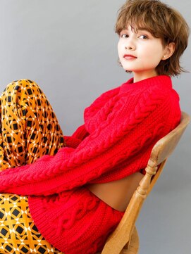 フェリアあべの(FERIA) 【天王寺/あべの】ショートボブ×マロンベージュ