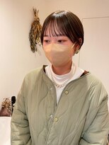 ヨーク(YOKE)&nbsp;【YOKE】耳掛けショート/マッシュ/シースルー